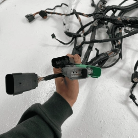 2012-2016 TESLA MODEL S RIGHT BODY WIRE WIRING HARNESS OEM 1004417-00-P 