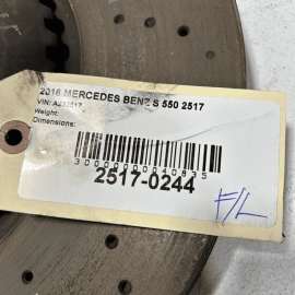 Front Left Disc Brake Rotor Mercedes-Benz S550 2014-2017 OEM