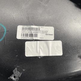 17-20 Tesla Model S Rear Passenger Door Armrest Insert Panel Cover Trim Pad