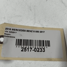 AC Refrigerant Discharge Hose Pipe Line Tube Mercedes-Benz S550 2014-2017 OEM