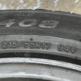 Alloy Factory Silver Wheel 215 55 R17 W/ Good Tire TOYOTA CAMRY 2018-2020 OEM