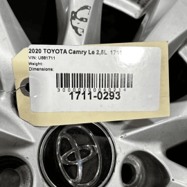 Alloy Factory Silver Wheel 215 55 R17 W/ Good Tire TOYOTA CAMRY 2018-2020 OEM