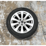 Alloy Factory Silver Wheel 215 55 R17 W/ Good Tire TOYOTA CAMRY 2018-2020 OEM