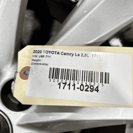 Alloy Factory Silver Wheel 215 55 R17 TOYOTA CAMRY 2018-2020 OEM 1 PCS