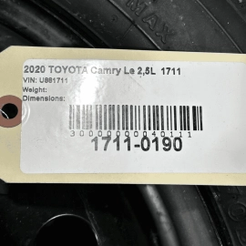 Spare Tire Compact Donut Wheel 155 / 70 R17 R17 Toyota Camry 2018-2023 OEM