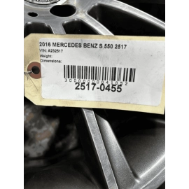 Wheel Rim W/ Tire 275 35 R20 5/112 9.5J ET38 Mercedes-Benz S550 2016-2017 OEM