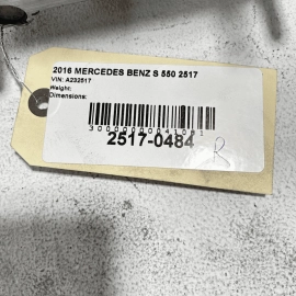 2014-2017 MERCEDES W222 S550 SEDAN REAR BUMPER REINFORCEMENT IMPACT BAR OEM