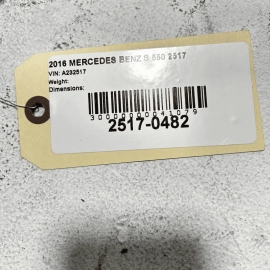 2014 - 2017 MERCEDES W222 S550 FUEL GAS TANK FILLER CAP OEM