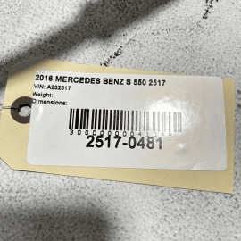 2014-2017 MERCEDES W222 S550 AC AIR CONDITIONING REFRIGERANT HOSE TUBE PIPE OEM 2014-2017 MERCEDES W222 S550 AC AIR CONDITIONING REFRIGERANT HOSE TUBE PIPE OEM