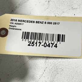 2014-2017 Mercedes W222 S550 HVAC Heater Blower Motor Housing Box Core Assy OEM