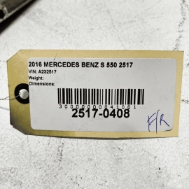 2014-17 MERCEDES S550 RWD FRONT PASSENGER SIDE REINFORCEMENT SUPPORT BRACKET OEM