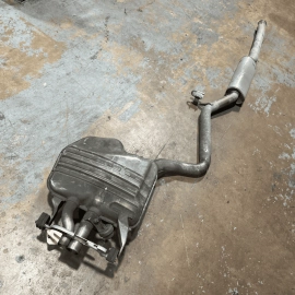 2014-2017 MERCEDES S550 W222 REAR LEFT DRIVER SIDE EXHAUST MUFFLER W/ PIPE OEM
