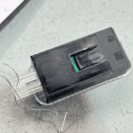 2015-2022 AUDI Q3 FRONT DRIVER SIDE INTERIOR DOOR WARNING PUDDLE LIGHT LAMP