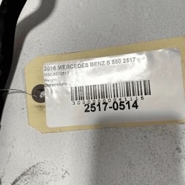 14-17 Mercedes W222 S550 Windshield Washer Fluid Heater Hose Tube Pipe Line OEM