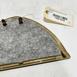 2007-13 Mercedes W221 S550 Front Right Passenger Side Dash Trim Cover OEM Beige