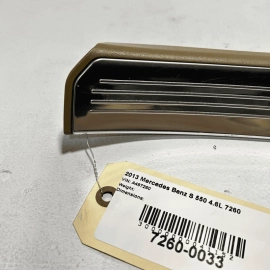 2007-13 Mercedes W221 S550 Front Passenger Door Outer Sill Scuff Plate Trim OEM 2007-13 Mercedes W221 S550 Front Passenger Door Outer Sill Scuff Plate Trim OEM