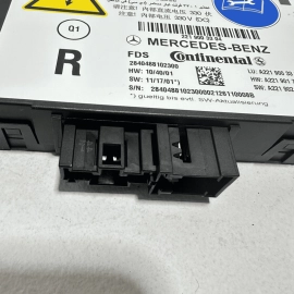 Mercedes W221 S550 10-13 Front Passenger Seat Dynamic Lumbar Control Module OEM Mercedes W221 S550 10-13 Front Passenger Seat Dynamic Lumbar Control Module OEM