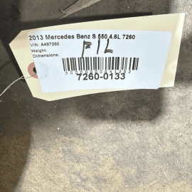 Mercedes W221 S550 2007-2013 Front Driver Lower Seat Frame & Bladder Bolster OEM Mercedes W221 S550 2007-2013 Front Driver Lower Seat Frame & Bladder Bolster OEM