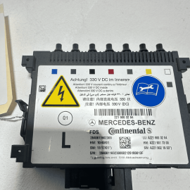 Mercedes W221 S550 2010-2013 Front Driver Seat Dynamic Lumbar Control Module OEM