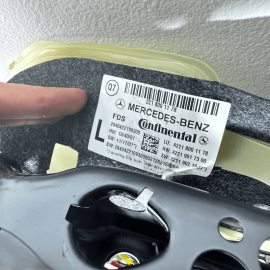 Mercedes W221 S550 2007-2013 Front Driver Upper Seat Bladder Bolster & Frame OEM