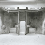 2014-2017 MERCEDES S550 W222 REAR SECOND ROW INTERIOR FLOOR MAT CARPET COVER OEM