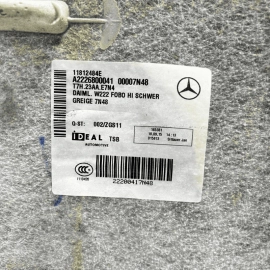 2014-2017 MERCEDES S550 W222 REAR SECOND ROW INTERIOR FLOOR MAT CARPET COVER OEM 2014-2017 MERCEDES S550 W222 REAR SECOND ROW INTERIOR FLOOR MAT CARPET COVER OEM