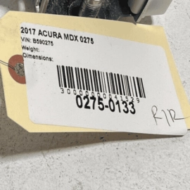 ACURA MDX 2014-2020 REAR 2RD ROW PASSENGER SIDE SEAT BELT SEATBELT RETRACTOR OEM