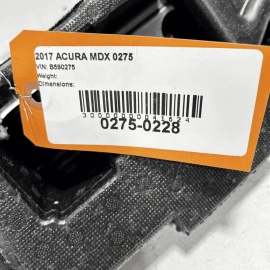 2014-2020 ACURA MDX REAR TRUNK FLOOR FOAM HOLDER & EMERGENCY JACK TOOL KIT OEM