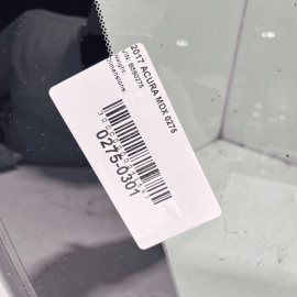 ACURA MDX 2014 - 2020 REAR LEFT DRIVER SIDE QUARTER WINDOW GLASS OEM