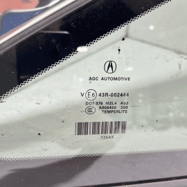 ACURA MDX 2017 - 2020 REAR RIGHT PASSENGER SIDE QUARTER WINDOW GLASS OEM