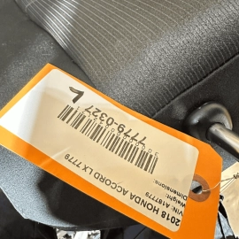 Front Left Driver Side Complete Seat Honda Accord 2018-2019 OEM