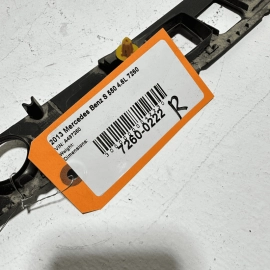 2007-08-09-10-11-12-2013 MERCEDES S550 LID LOCK PANEL COVER TRIM REAR TRUNK OEM