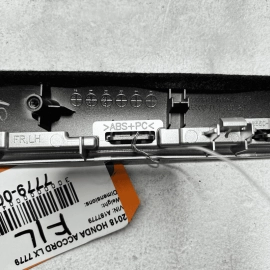 18-20 HONDA ACCORD LX FRONT LEFT DRIVER DOOR UPPER PART ORNAMENT PANEL TRIM OEM