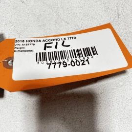 HONDA ACCORD 2018-2020 FRONT OR REAR LEFT DRIVER DOOR EXTERIOR HANDLE NH731P OEM