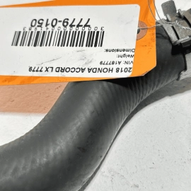 2018-20 Honda Accord Engine Radiator Water Coolant Upper Hose Tube Pipe Line OEM