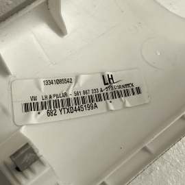 2012-2019 VOLKSWAGEN PASSAT FRONT LEFT SIDE A PILLAR TRIM BEIGE OEM