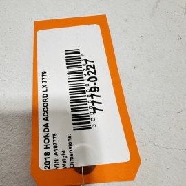 2018-2019-2020 HONDA ACCORD LX CRASH IMPACT SENSOR OEM