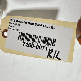 REAR LEFT DRIVER DOOR HANDLE COVER CAP OEM 2007-2013 Mercedes-Benz W221 S550