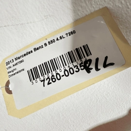 2007-2013 MERCEDES-BENZ S550 REAR RIGHT DOOR TWEETER AUDIO SOUND SPEAKER OEM