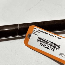 MERCEDES W221 S550 10-13 Front Left Driver Side Door Panel Molding Trim Wood OEM
