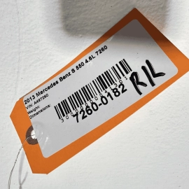 Mercedes W221 S550 Rear Left Driver Door Panel Wood Trim Molding OEM 2007-2013