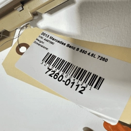 Rear Driver Door Outer Sill Scuff Plate Trim OEM 2007-2013 Mercedes S550 S600