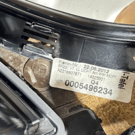 10-13 Mercedes S550 S450 S500 Center Dashboard Dash Panel Trim Molding Wood OEM