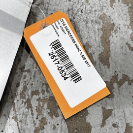 Mercedes S550 W222 14-16 Passenger Side Rocker Skirt Molding Panel Cover 775 OEM