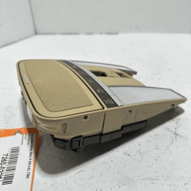 2007-2013 Mercedes Benz S550 Overhead Dome Light Sunroof Control Beige OEM