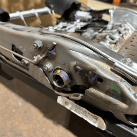 ACURA MDX 2017 - 2018 SH-AWD FRONT LEFT DRIVER SIDE SEAT TRACK ADJUST FRAME OEM