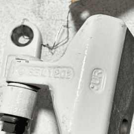 2007-2013 MERCEDES W221 S600 S550 REAR PASSENGER SIDE LOWER DOOR HINGE OEM =799=