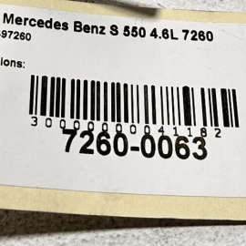 2007-2013 MERCEDES W221 S600 S550 REAR PASSENGER SIDE UPPER DOOR HINGE OEM =799=