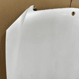 MERCEDES W221 S550 2007-2013 Hood Panel Assembly Diamond White OEM = 799 =