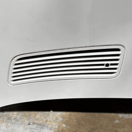 MERCEDES W221 S550 2007-2013 Hood Panel Assembly Diamond White OEM = 799 =